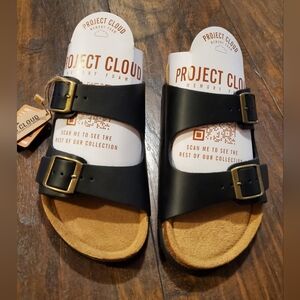 🆕️ NWT Project Cloud Black Women's Sandals